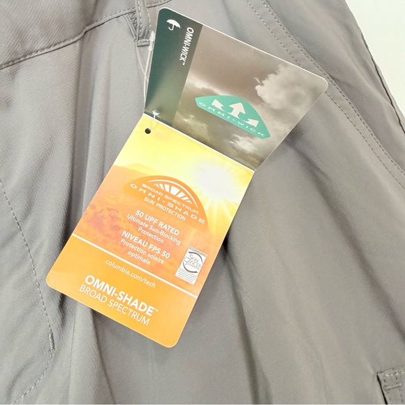 NWT Columbia Silver Ridge Convertible Pants Womens 18 Omni-Shade Hiking *FLAW - Picture 4 of 13